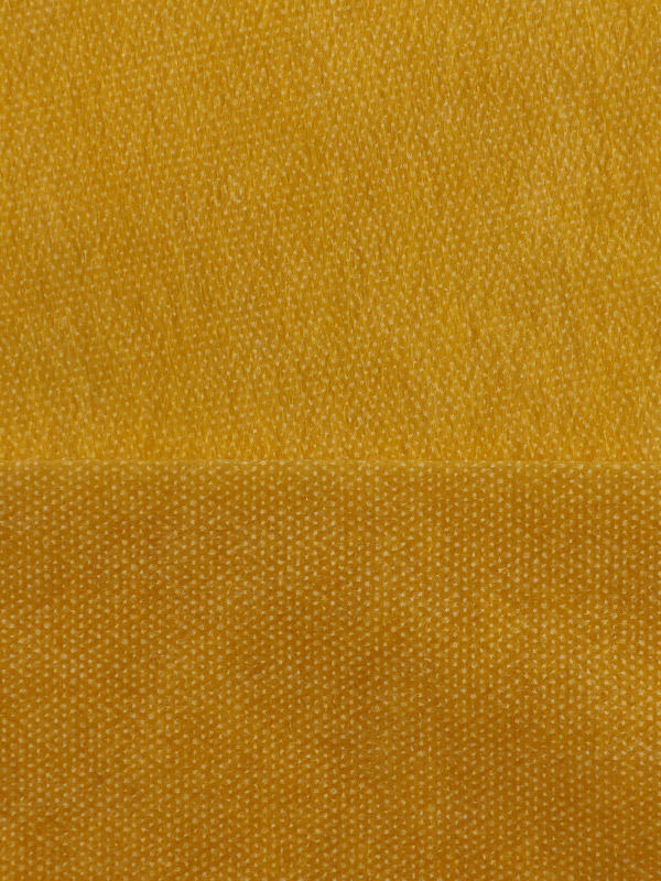 Entoilage non tissé fusible de vêtement de haute qualité de couleur légère de polyester+nylon jaune